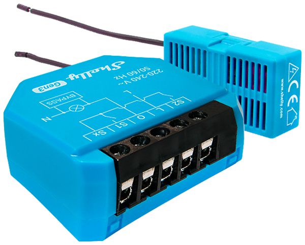 EB-RF-Schaltaktor Shelly 1L Gen3 Bt/Wi-Fi 1-Kan 110…240V 1×DI