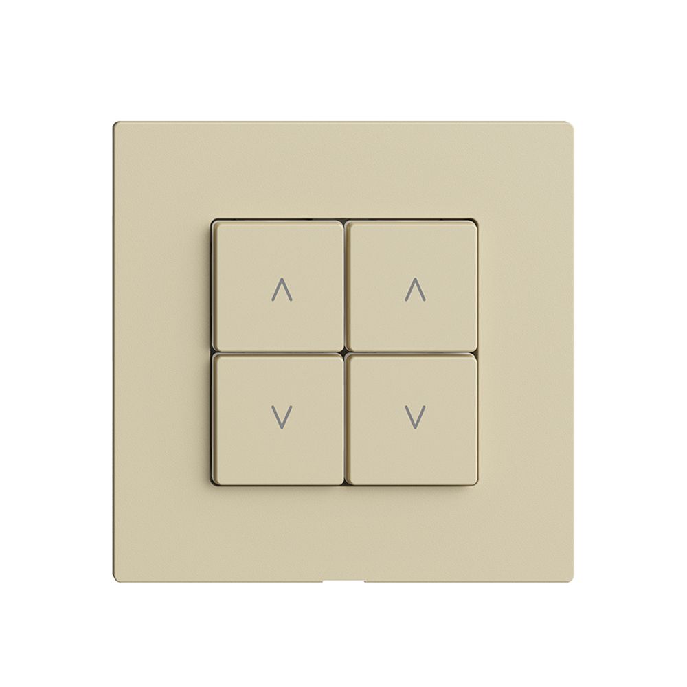 Storenschalter 2K/4T Edue Wiser vanille