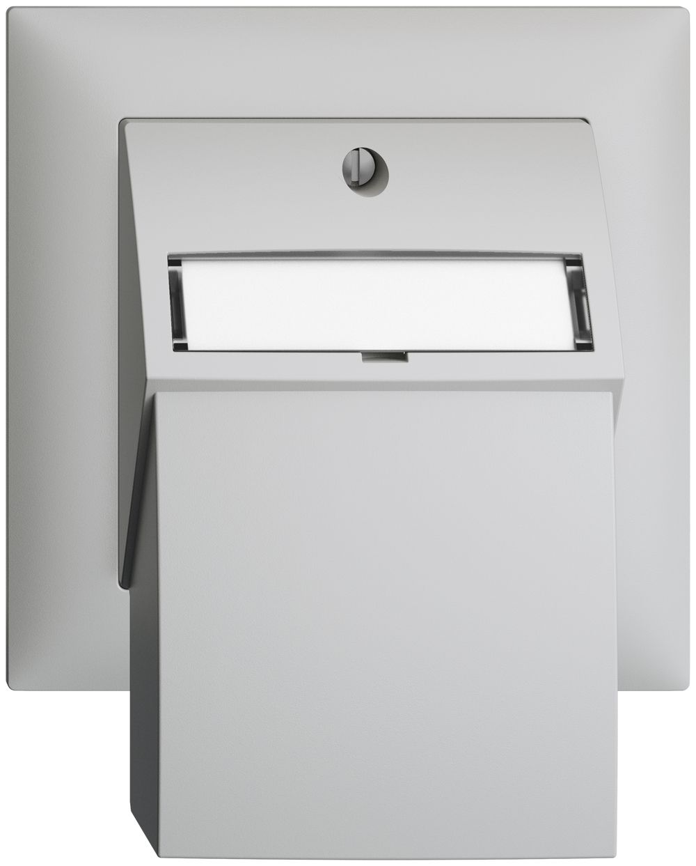 Kit de montage ENC Edue, avec capot d.sortie droite, pour 2×RJ45, gris clair