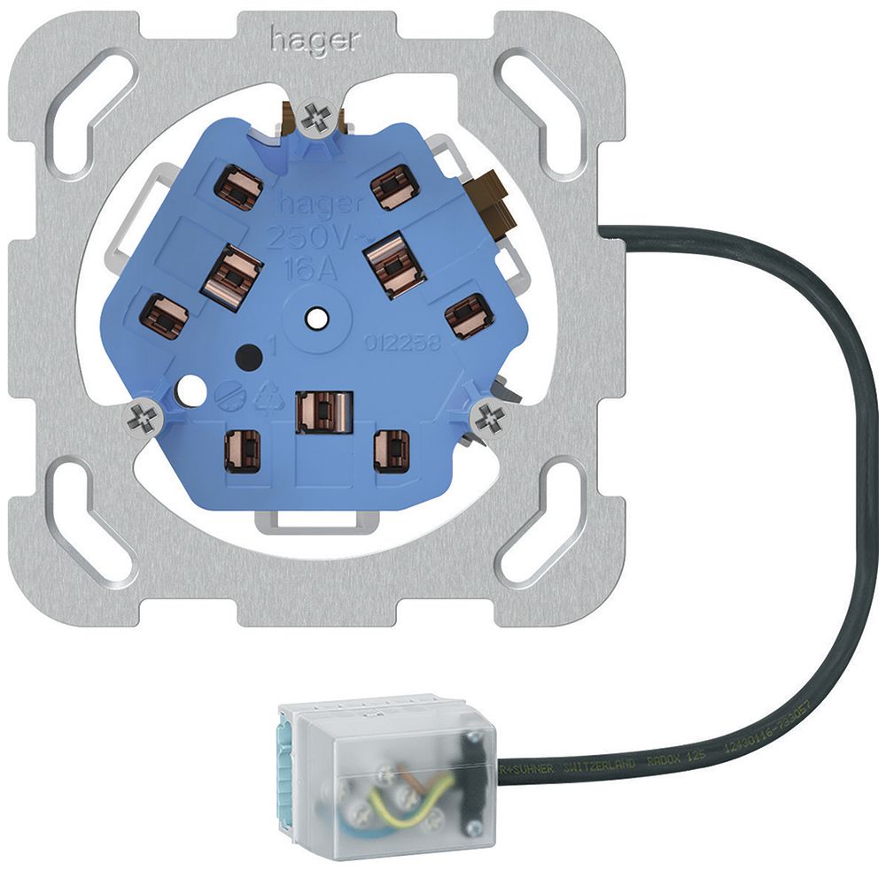 Prise INC 3×type 13/23 Hager, L1, Ecobus power