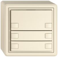 AP-KNX-Taster RGB EDIZIO.liv SNAPFIX® Temperaturfüh.o.LED 6×Taste 1-Tbed.cr