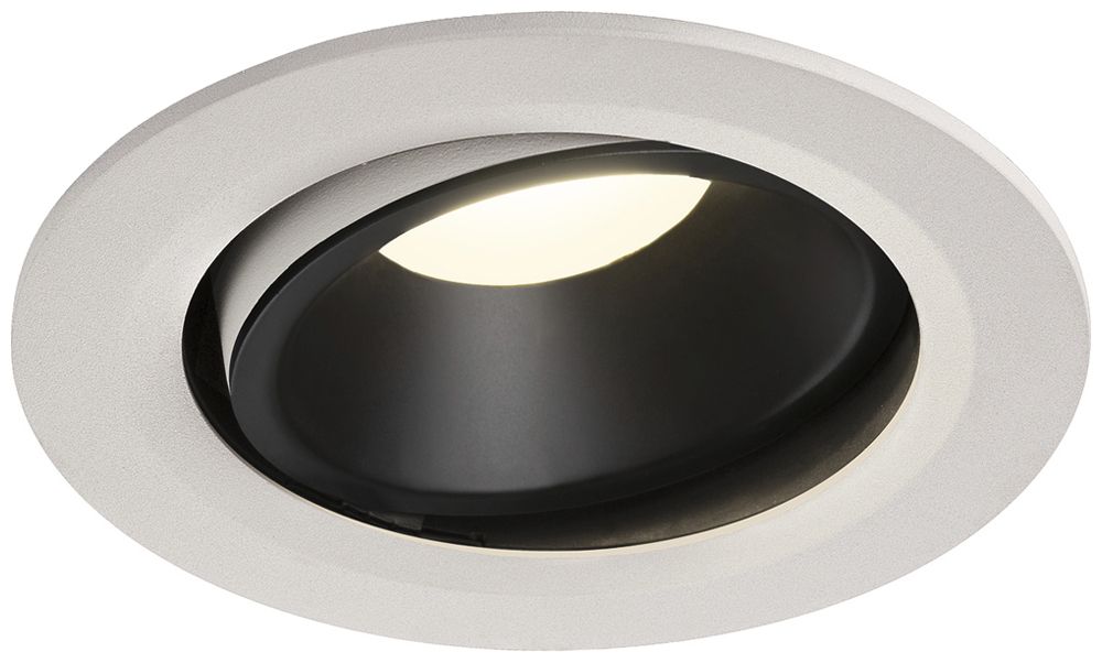 LED-Downlight SLV NUMINOS MOVE L 25.4W 2350lm 4000K 55° DIM Ø160×86mm ws/sz