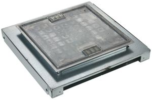 Anschlusskasten Woertz H=62…90 zu Unterflurkanal 30×300mm