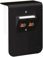 Geräteträger Hager für SL20080 schwarz 2 Lautsprecher