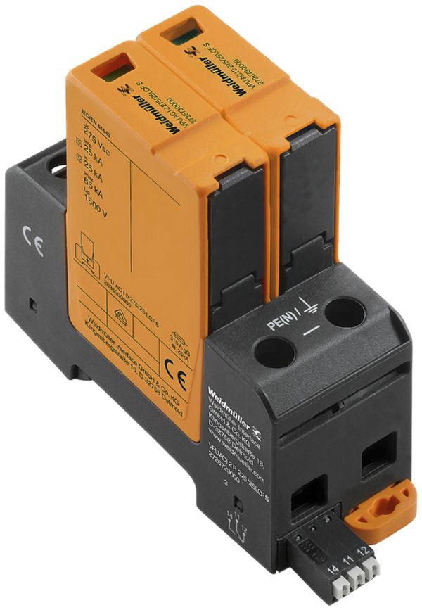 Parasurtension Weidmüller VPU AC I 2 R 275/25 LCF S