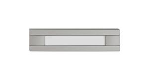 Poussoir 1/4 EDIZIO.liv SNAPFIX® p.KNX&UNI s.LED a.étiquette comm.2touch.grc