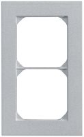UP-Abdeckrahmen kallysto.pro 2×1 arktis 94×154mm