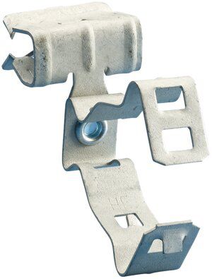 Graffa Caddy H-MSM per tubo Ø 14…18mm flangia 8…14mm, acciaio armonico ARMOUR