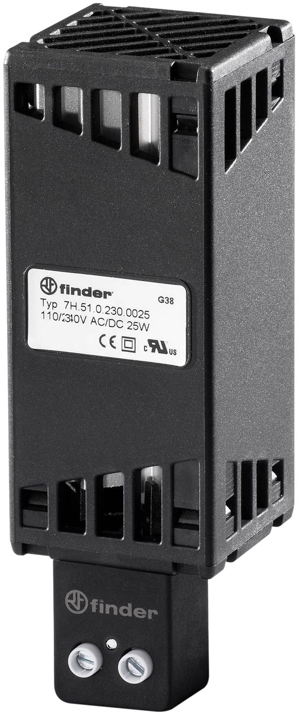 Dispositivo di riscaldam.Finder 25W senza soffiante 2A 230VAC
