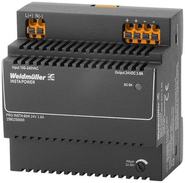 Alimentation à découpage Weidmüller Connect Power PRO INSTA 90W 24V 3.8A