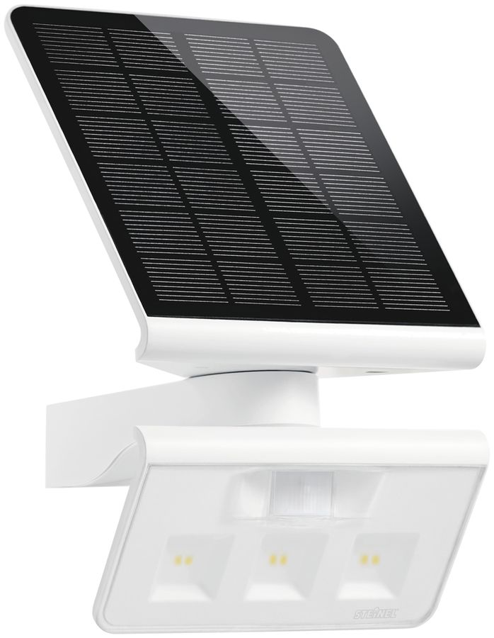 Applique LED Steinel XSolar L-S solaire/accu 1.2W 150lm 3000K IP44 blanc