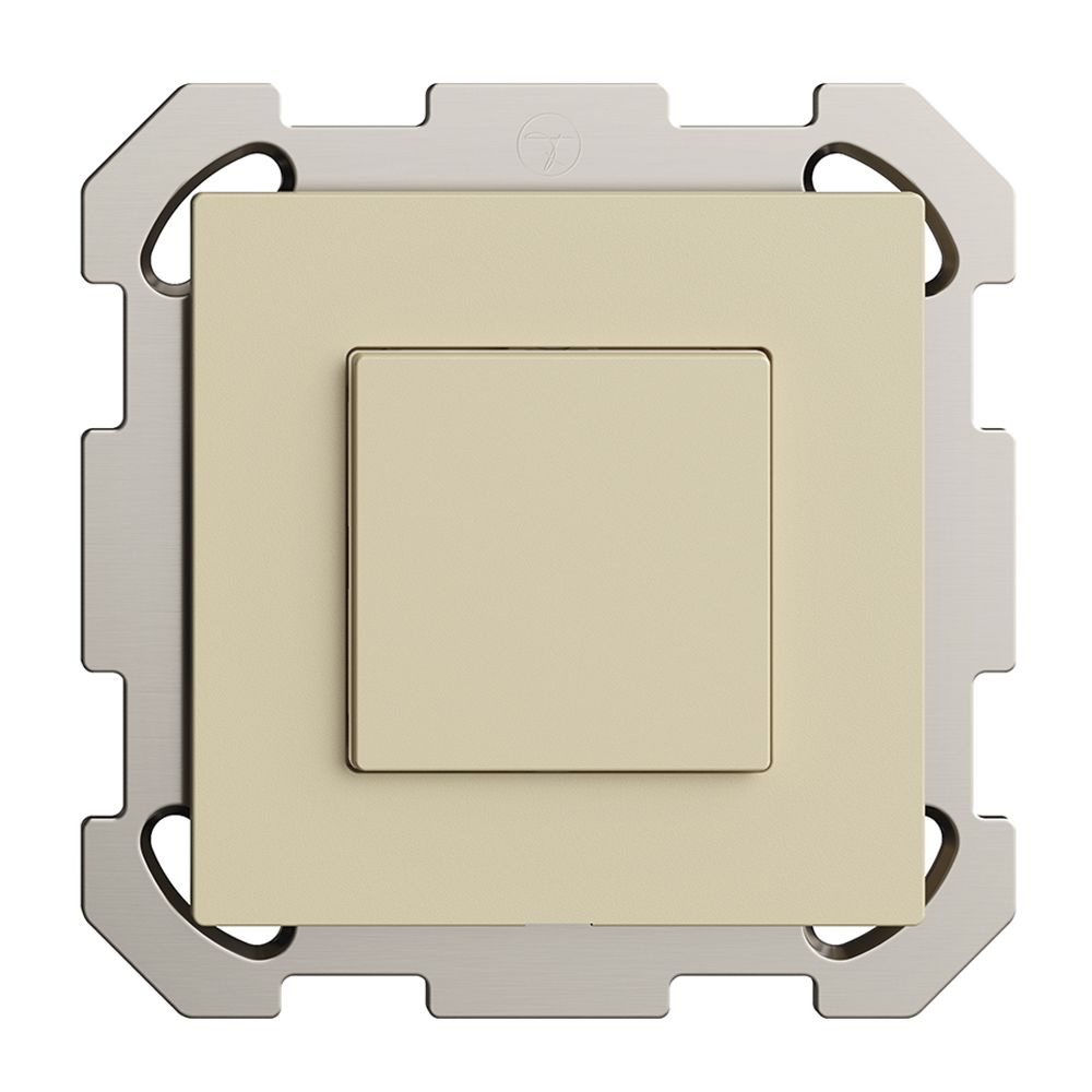 UP-Druckschalter 1K/1T WLAN Edue Wiser vanille