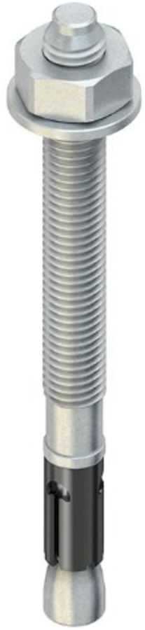 Goujon d'ancrage Niedax M16×146mm acier zingué par électrolyse