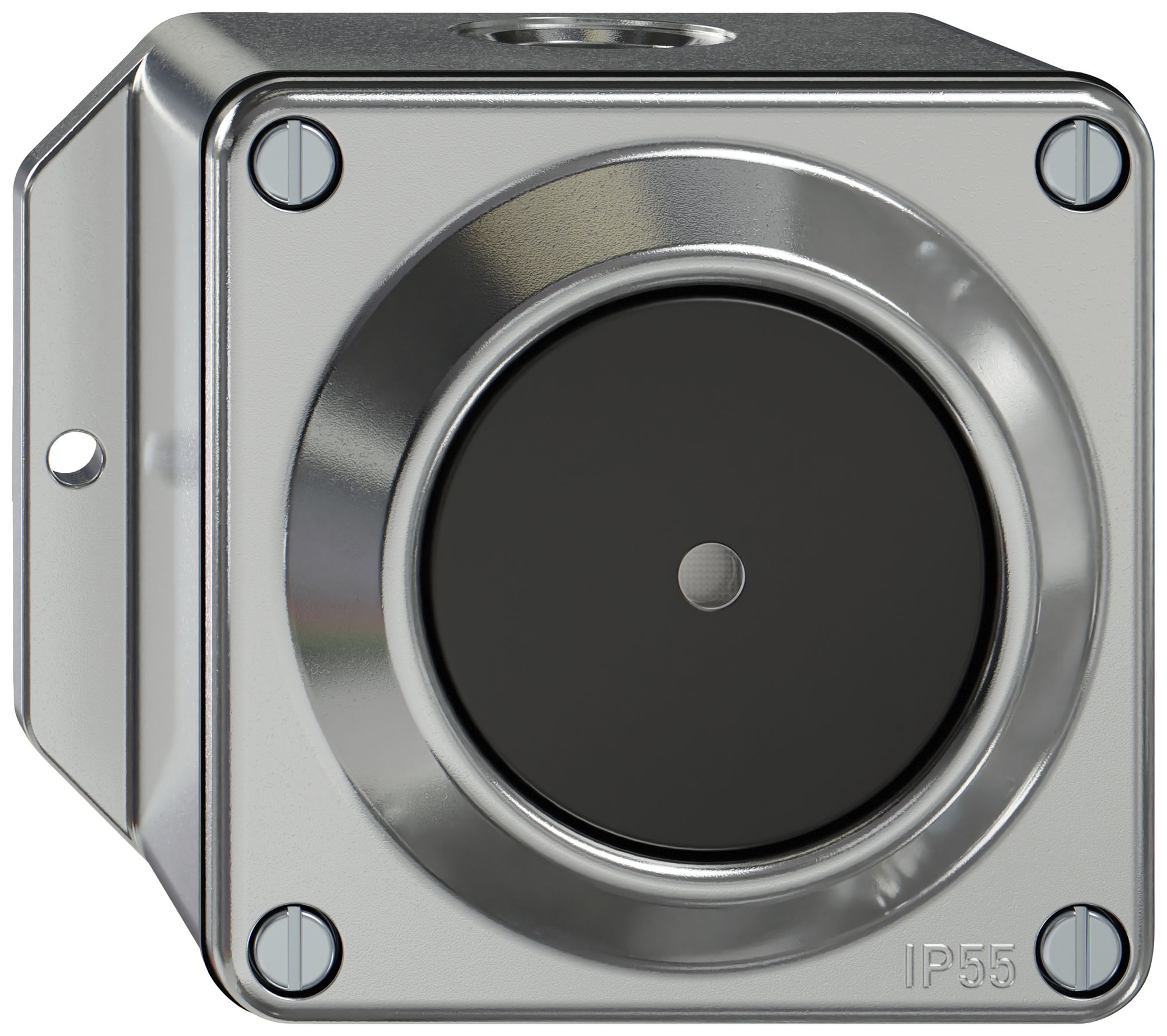 Pulsante luminoso AP ELEMENT 1P 1A 1C 16A 250V alluminio