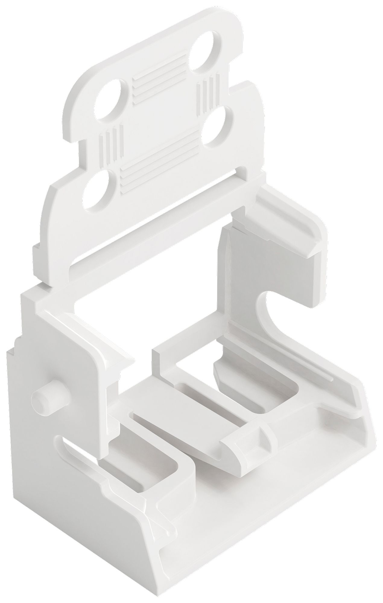 Befestigungsadapter WAGO m.Zugentlastung für 10×4mm² seitlich ws