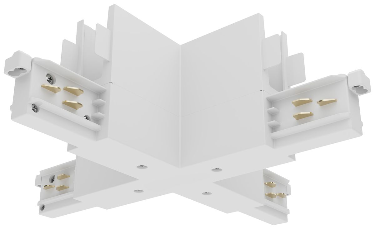 Raccord en X Sylvania Lytespan H triphase blanc