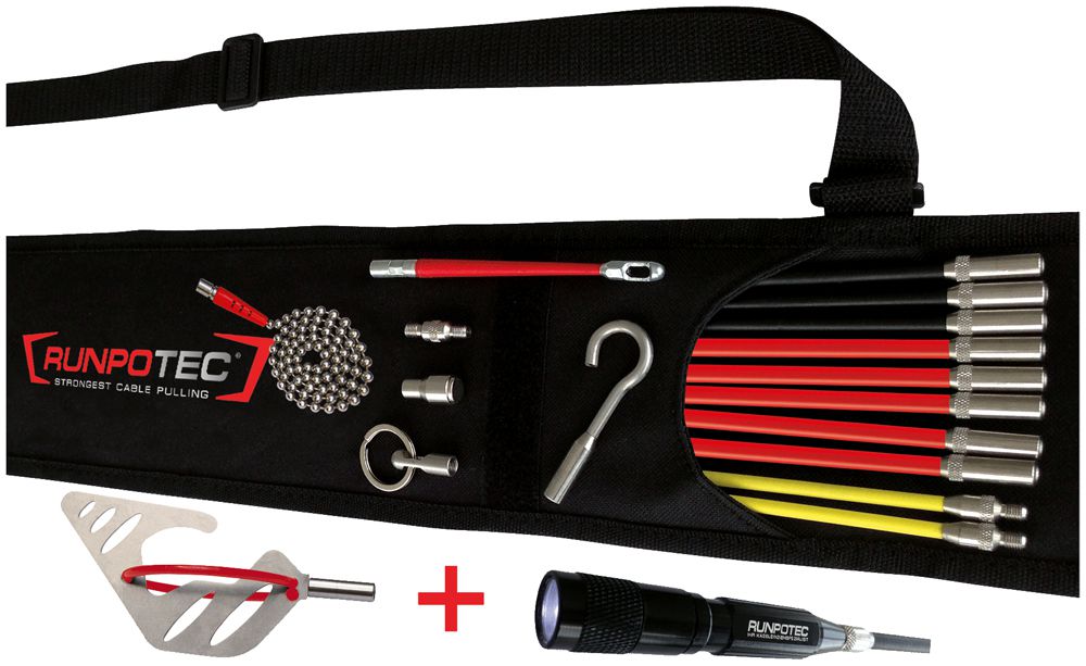 Schubstangen-Set RUNPOSTICKS Comfort 19-teilig 10m