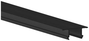 Blindabdeckung Sylvania OneTrack Polycarbonat 1000×26×10mm schwarz