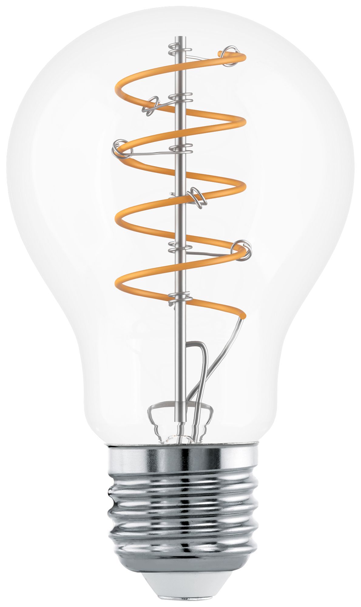 Lampe LED Eglo E27 7.3W 806lm 2700K 60×106mm A60 clair 360°