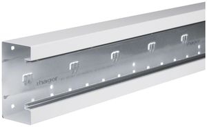 Canale perapetto tehalit BRS 130×65×2000mm acciaio bianco traffico