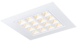 Plafoniera LED INS SLV PAVANO 620×620 700mA 25W 3200lm 3000K bianco
