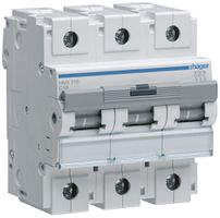 Leitungsschutzschalter Hager MCB 3P 400V Typ C 16A 4.5TE