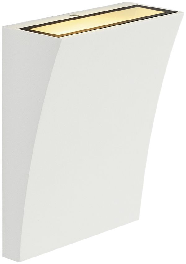 Applique LED DELWA WIDE 10W 910lm 3000K 100° IP44 blanc