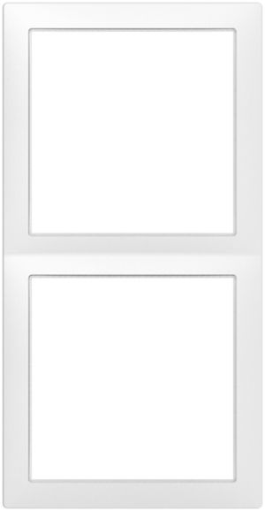 Plaque frontale AP SIDUS 145×75mm blanc