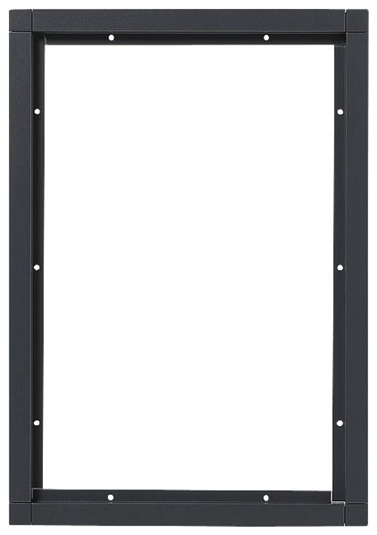 Cornice combinato Siedle, in alluminio, 331×231×15mm, antracite
