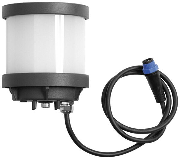 LED-Leuchtenkopf ESYLUX ALVA BL 700/100 830 opal anthrazit