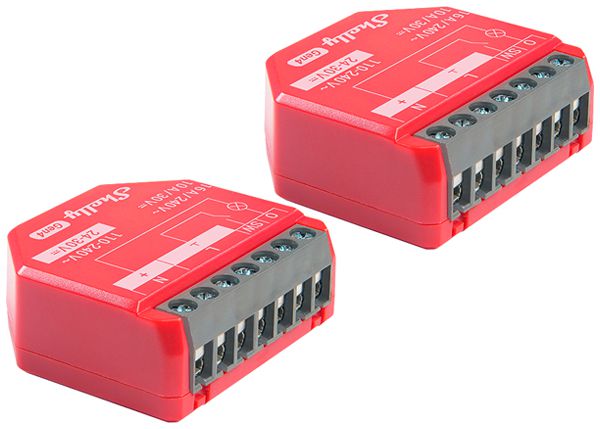 EB-RF-Schaltaktor Shelly 1PM Gen4 Zigbee/Bt/Wi-Fi 1-Kan 110…240V 2Stk