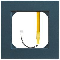 Telaio di copertura kallysto.pro 1×1 ozean per illuminazione angolo rosso