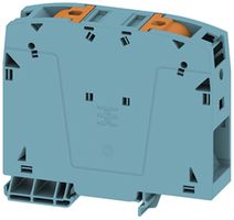 Durchgangs-Reihenklemme WM A2C 95/120 BL 120mm² 232A 1000V PUSH IN 1×1 TH35 blau