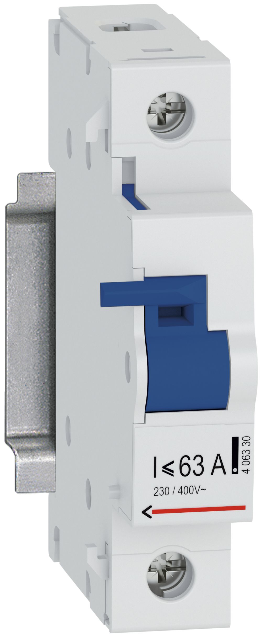 Sectionneur de neutre Legrand DX3 Standard 63A, 18mm