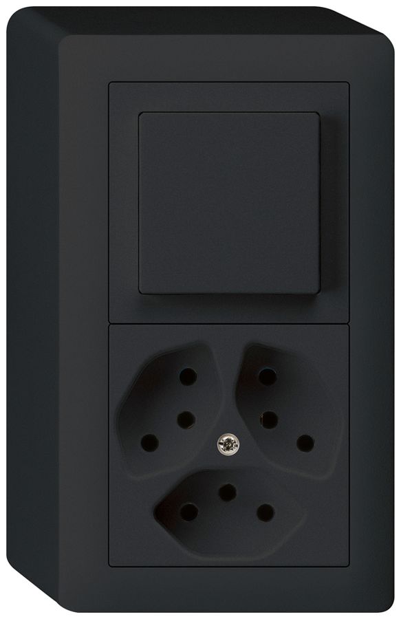 AP-Kombination kallysto 3/1L+3×T13 schwarz