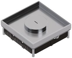 Edelstahlkassette Hager Q12 TM 10 32×244mm rostfreier Stahl