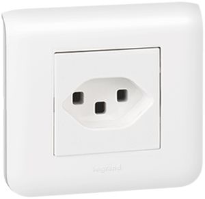 Prise ENC Euroline Mosaic type 23 Best-Price-Pack 10 pour 8, blanc