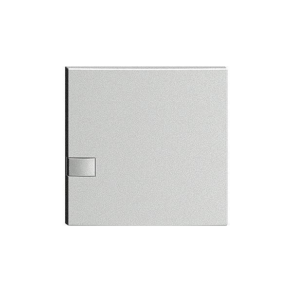 Tasto 1/1 KNX/elettronic.s.LED EDIZIOdue comando semplice silver