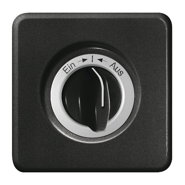 UP-Frontset Ein-I-Aus schwarz, für Schwenktaster FH