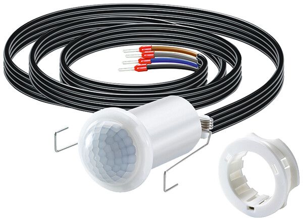 Rilevatore di presenza INS ESYLUX PD-C 360i/8 mini-3m, opale opaco