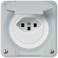 UP-Steckdose robusto Typ 23 grau