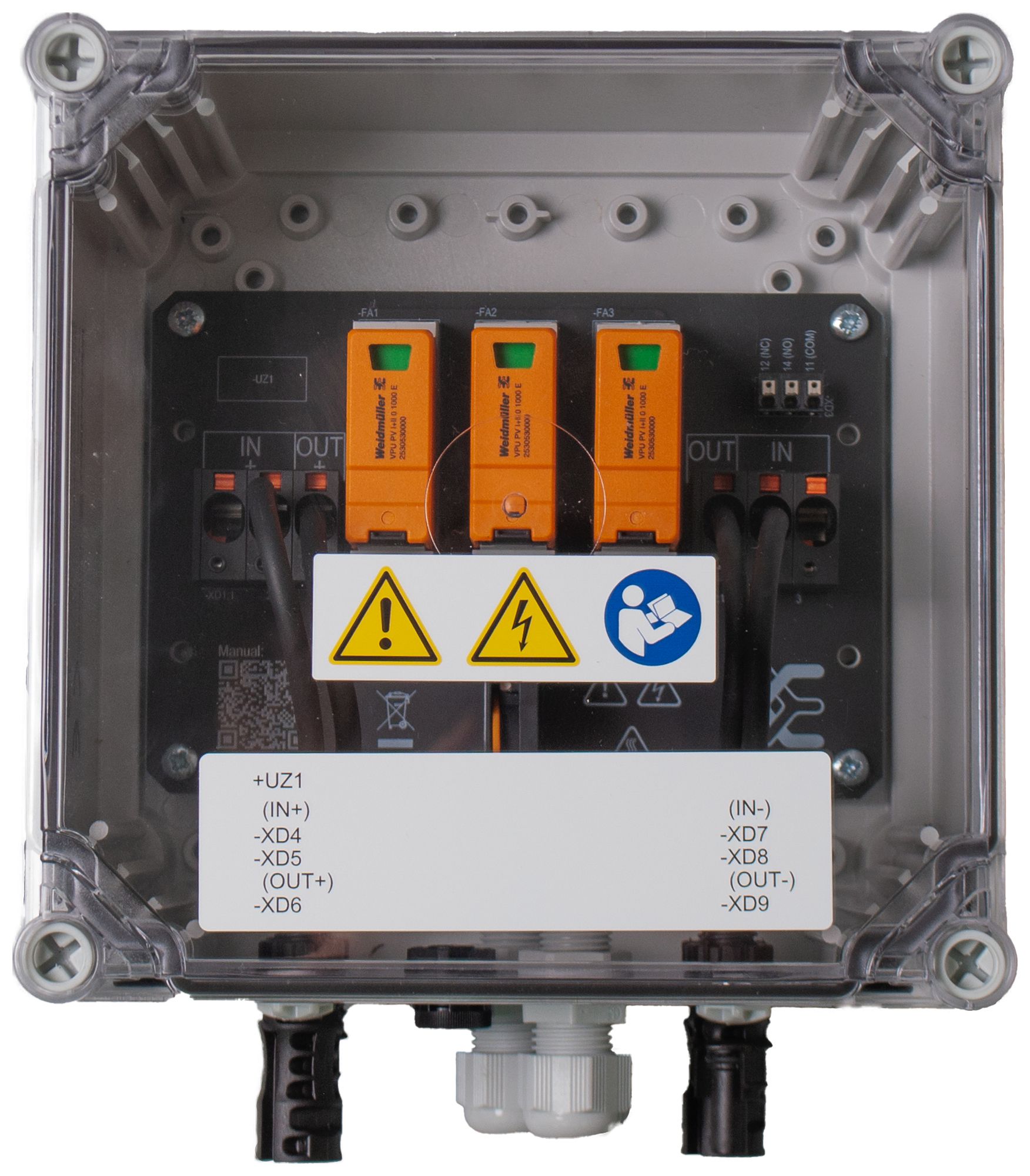 Generatoranschlusskasten WM GAK PVN DC 1IN/1OUT 1MPPT SPD1R EVO