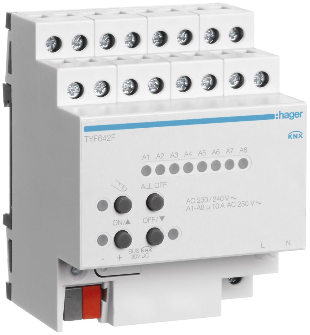 Gebläsekonvektor-Aktor KNX 2-fach 10A