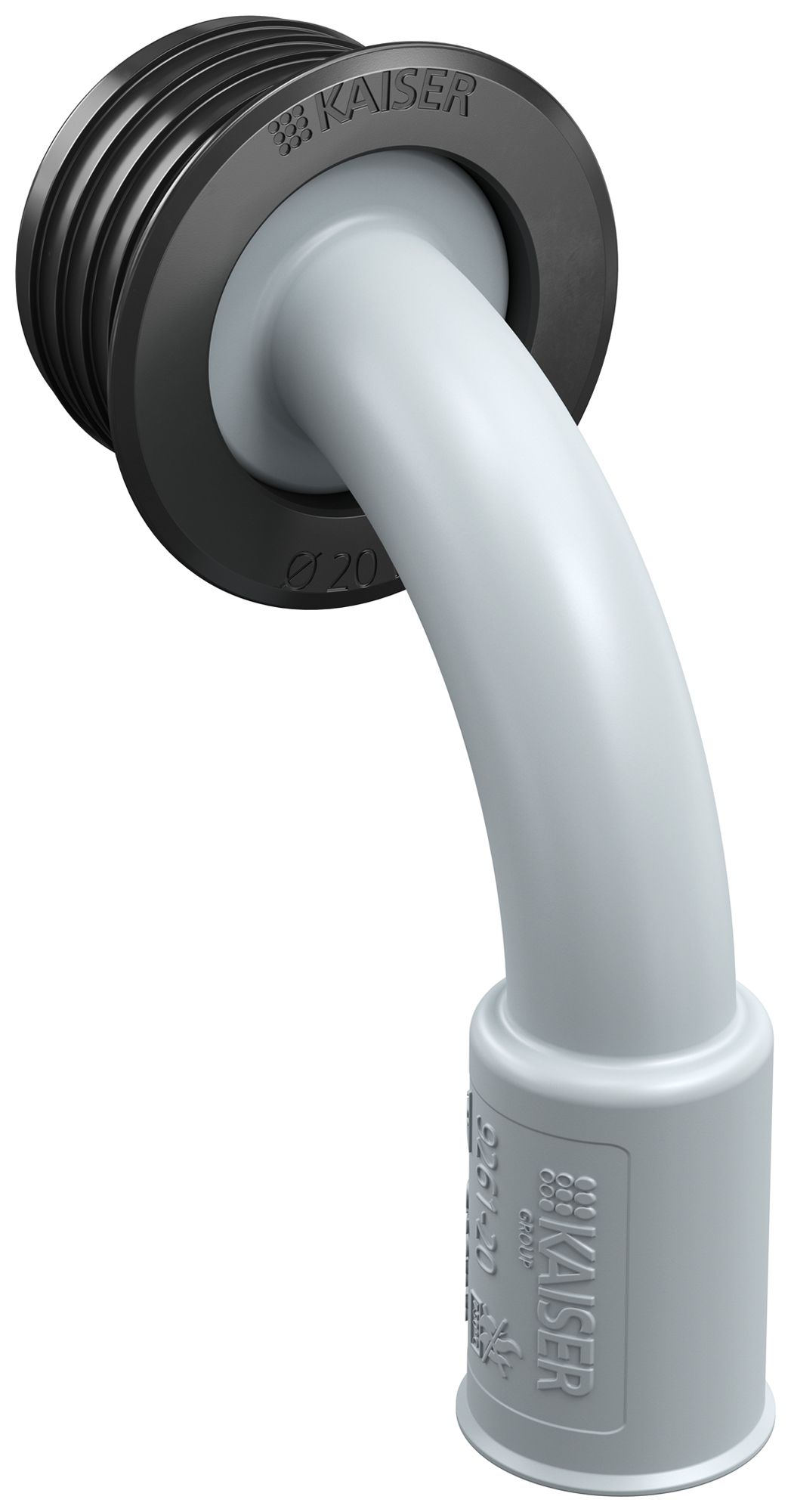 Übergangsstück Kaiser 90° Ø25mm für Hohlwand