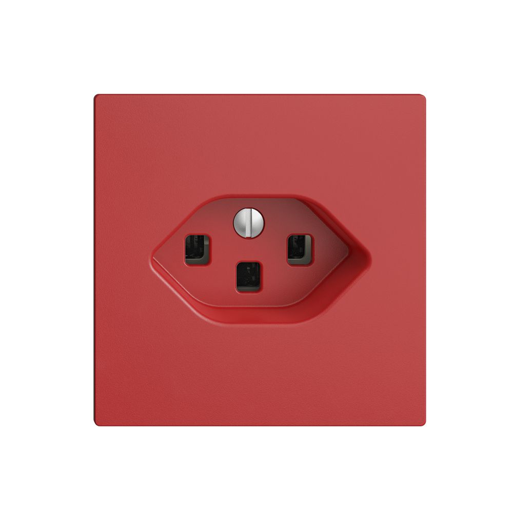 UP-Steckdose EDIZIOdue T23 16A berry, mit Steckklemmen