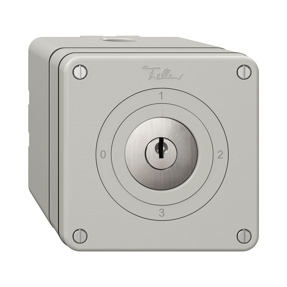 Interrupteur rotatif NAPU NEVO, 5/2L, avec serrure&2 clés, KS, 0-1-2-3, grc