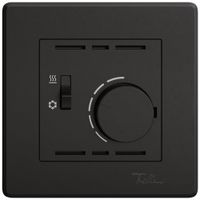 Termostato ambiente INC EDIZIO.liv SNAPFIX® inter.risca./refrig.230VAC 50Hz ne