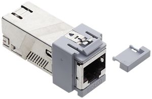 Anschlussmodul Kat.6a 1RJ45/s mit Snap In