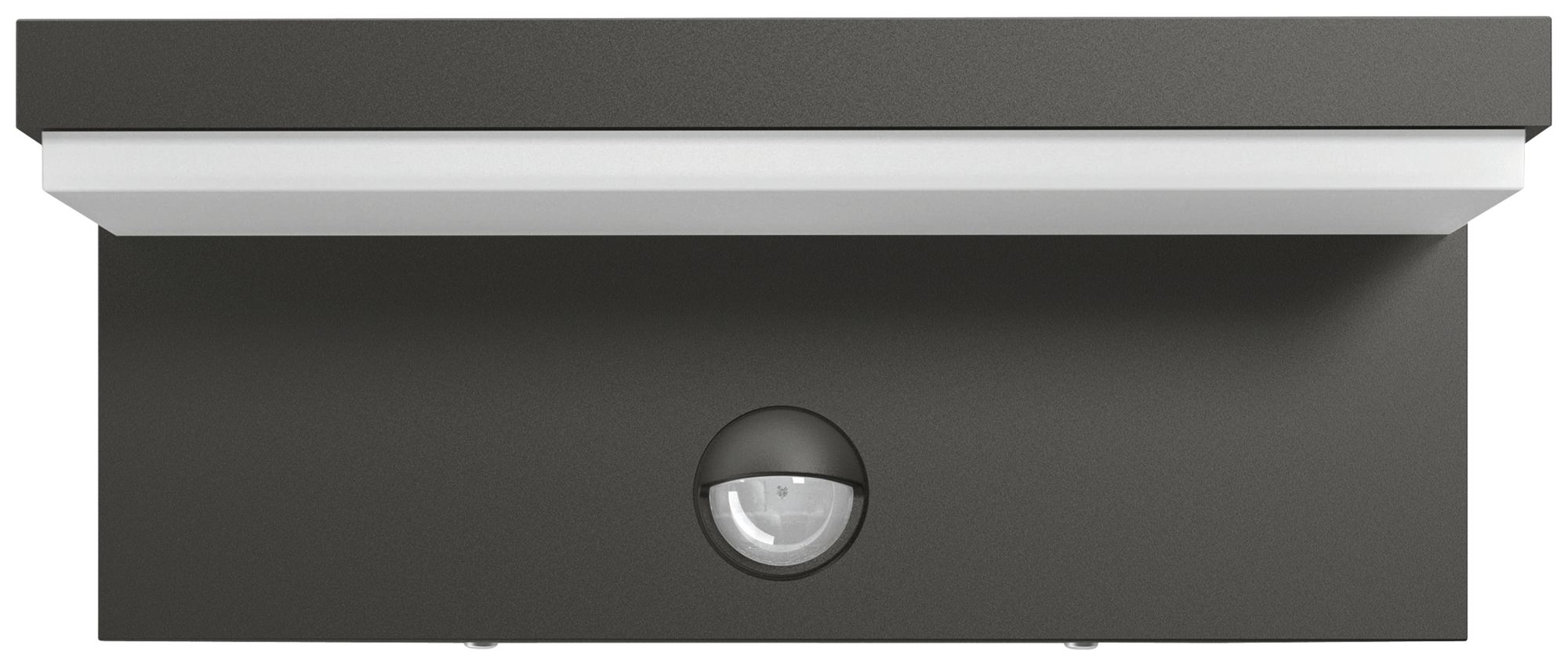 Applique LED myGarden Bustan, 9W 230V 2700K PIR 78×92×220mm IP44 anthracite