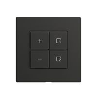 Bedienaufsatz zu Dimmer 1K Szene/4T Edue Wiser schwarz